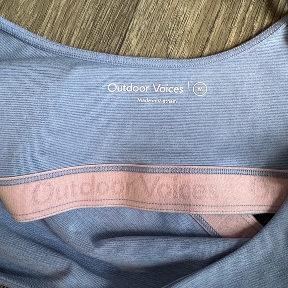 Outdoor Voices Double Time Sports Bra
Blue Size Medium - Picture 6 of 8